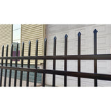 Haiao Pressed Top  Metal Fence