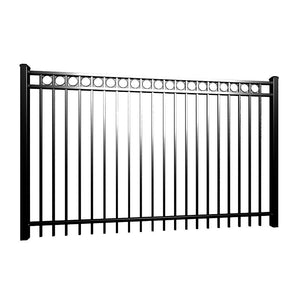 Haiao Flat Top Metal Fence