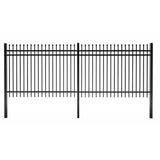 Haiao Pressed Top  Metal Fence